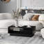Aunah Pedestal Coffee Table with Storage-68871211