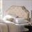 Queen Size Solid Wood Tufted Upholstered Headboard with Adjustable Height, Metal Legs &amp; Nailhead Trim