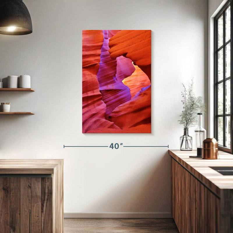 Abat-jour Alvord Arizona Antelope Canyon, H 39 po x l 26 po