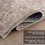 Tapis en mélange de jute de polyester Jeccica-987977818