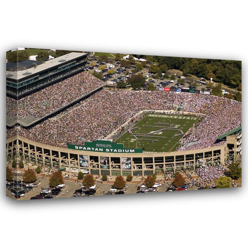 Spartan Stadium - East Lansing, H 16 po x l 24 po