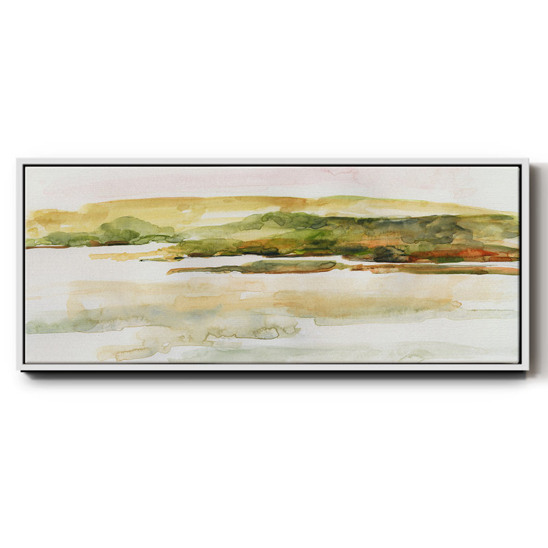 Coastal Morning - toile encadrée, H 8 po x l 20 po