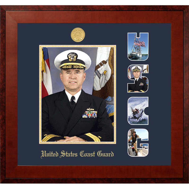 Cadre photo "coast guard portrait"
