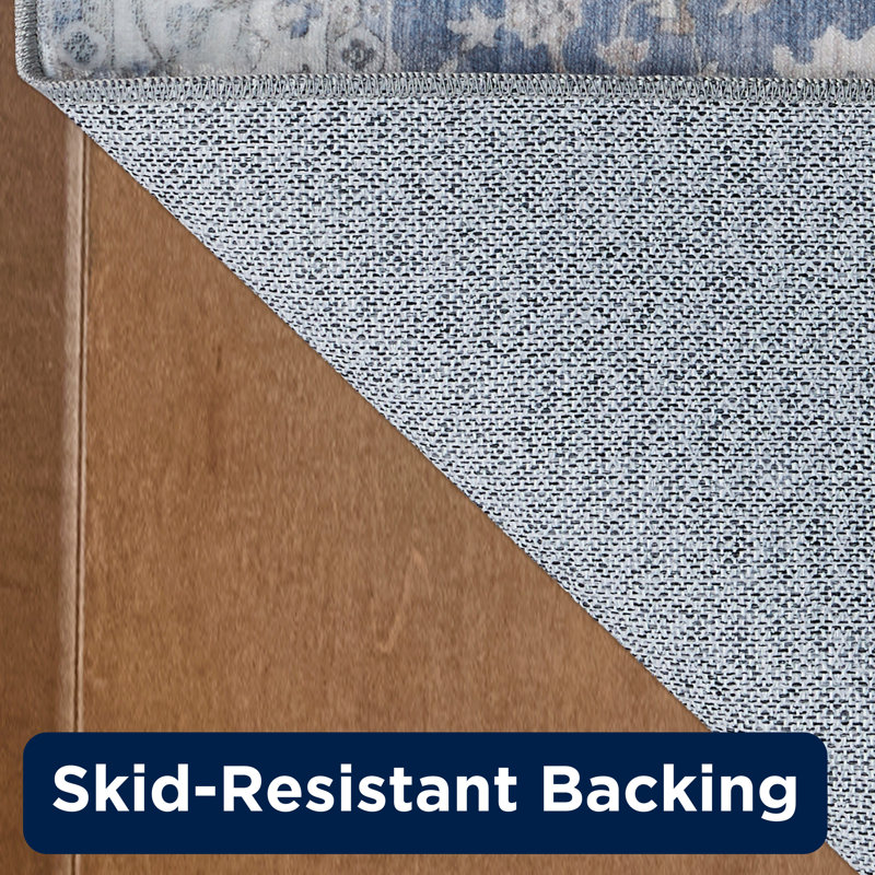 Wyatt & Ash Willa Machine Washable Dream Mink Rugs 1-Piece, Rectangle 9' x 12'