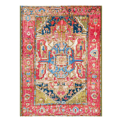 Multi Limon Indoor/Outdoor Traditional Rug