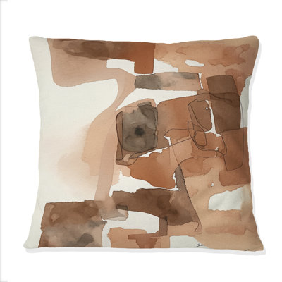 Coussin décoratif à encre liquide liquide
