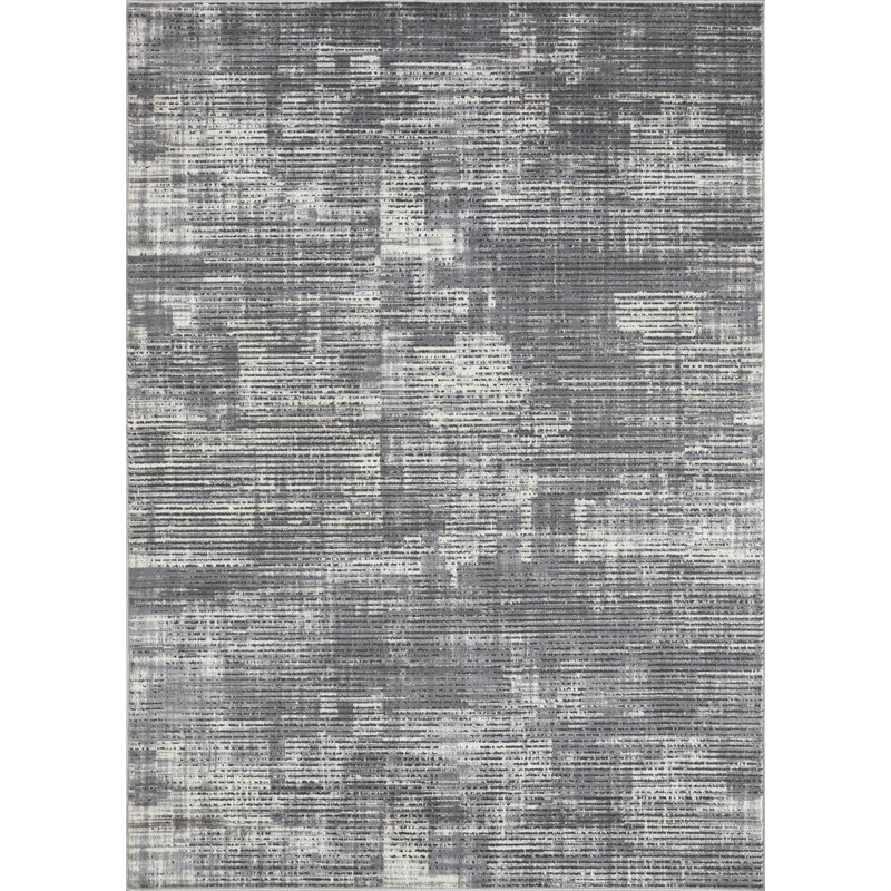 Abstract Indoor Rug, Rectangle 6'7" x 9'2"