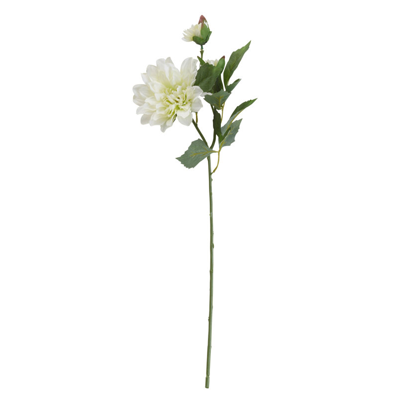 Éléments, fleur de dahlia artificielle, 6 pièces, 25 pouces