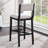 Barcelona Upholstered Counter Stool with Solid Wood Frame-101432901