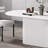 Simple and practical oval dining table and chair-105844011