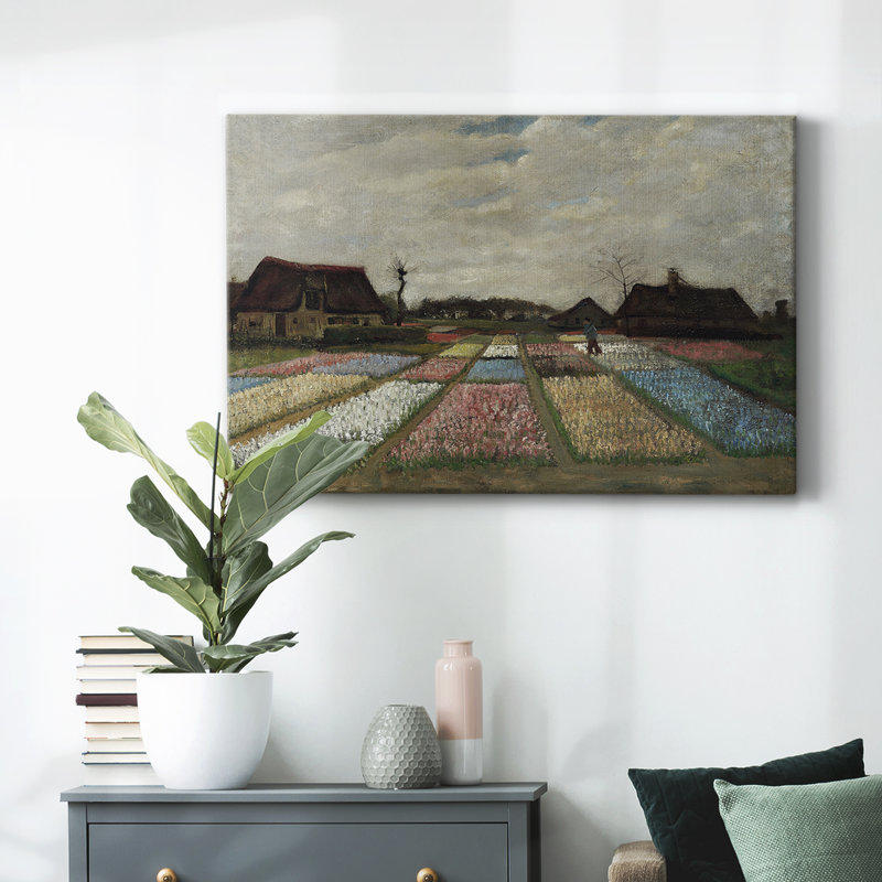 Paysage rétro - Ccclxiii, H 41 po x l 61 po x P 1,5 po, Toile tendue