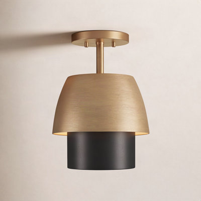 Adriann Single Light Semi Flush Mount
