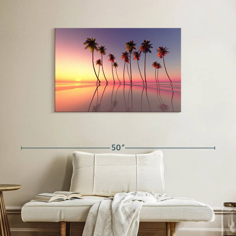 Gillard Gradient Sunset Palm Trees