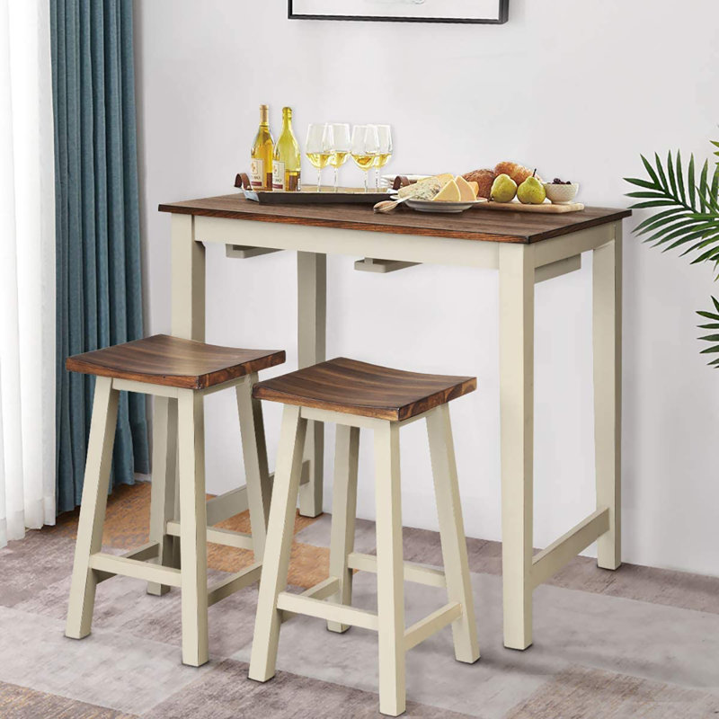 Courtlynn 2 - Person Four Leg Dining Set