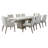 Linea 9 - Piece Extendable Dining Set-787254356