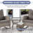7-Pieces Outdoor Courtyard Wicker Sofa Conversation Set With Rocking Chairs-668162082-621041609