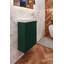Jeromee Green Bathroom Vanity Unit 400mm Wall Hung