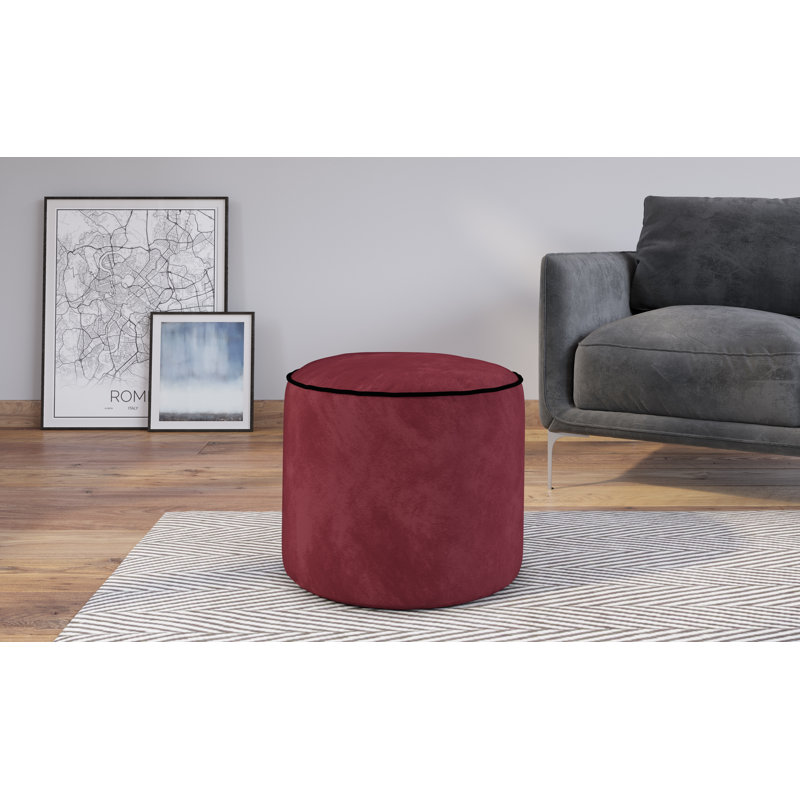 Refillable Classic Bean Bag, Burgundy