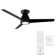 Tip Top 3 - Blade Smart Flush Mount Ceiling Fan with LED Light Kit and Bluetooth Remote Control Included Included