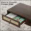 Table basse de style Mid-Century moderne, console rectangulaire de 47 pouces avec tiroir et tablette, table basse en bois pour salon, bureau, noyer-118037975