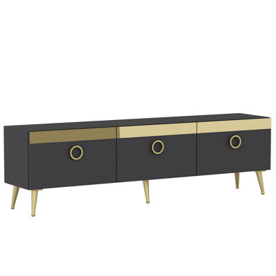 Odessa Unfinished TV Stand for TVs up to 70"