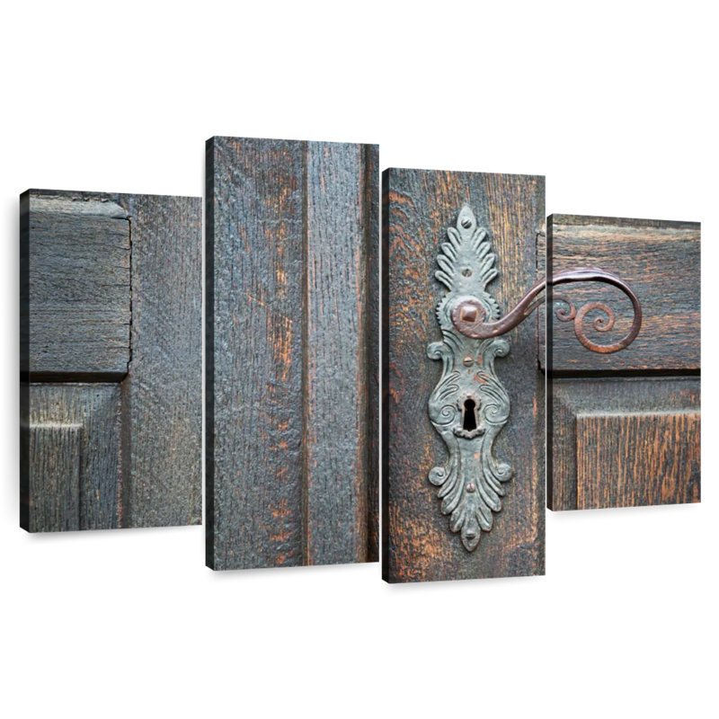 Lilie Antique Door Handle, 32"H x 52"W