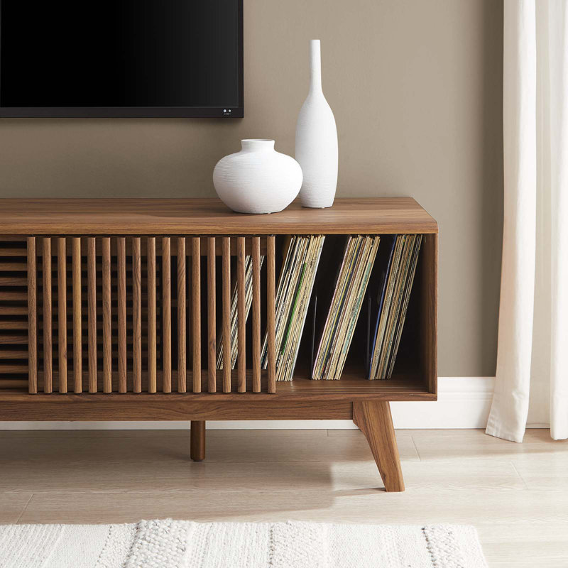 Modway Iterate 59" TV Stand, Walnut