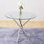 Galghard Tempered Glass Indoor Dining Table