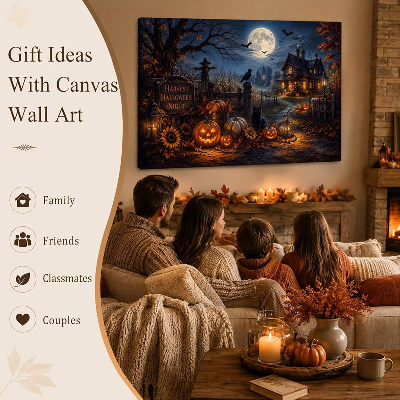 1 Piece Wrapped Canvas Wall Art, 60cm H x 90cm W