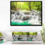 «Erawan Waterfall», photographie encadrée sur toile-26664798