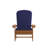 Rankins All-Weather Poly Resin Wood Adirondack Chairs with Cushions-1580249104