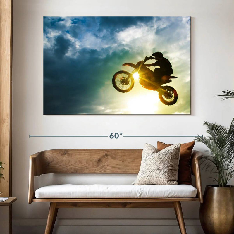 Sireci Dirt Bike Jump, 34" H x 51" W