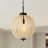 Aymie 1 - Light Oil Rubbed Bronze/Light Brown Pendant