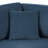 Seemab 6 - Piece Upholstered Navy Corduroy Modular Sectional with Pillow Back and Removable Ottoman-1348314275-1348314285