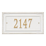 Gardengate Personalized Grande 1-Line Wall Address Plaque
