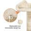 139cm  Cat Tree-1291033176