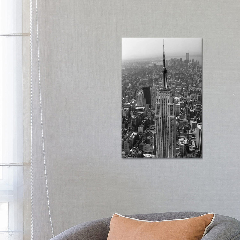 Empire State Building (New York City) by Christopher Bliss - Print on Canvas, 66.04 cm H x 45.72 cm W x 1.91 cm D, No Frame