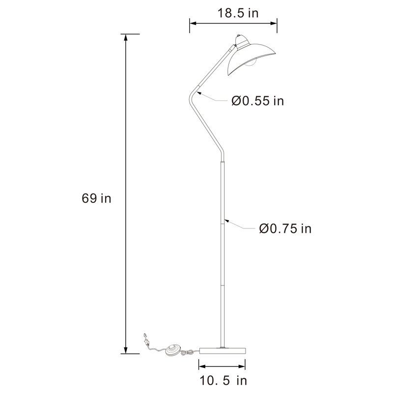 Visser Floor Lamp Black
