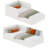 Twin daybed with headboard, Corner Bed Frame with Bed Rails, Velvet Upholstered Sofa Bed with Guardrail for Bedroom-16340755
