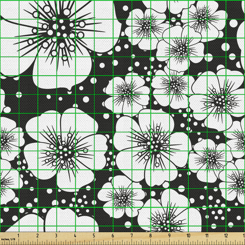 Charlei Nostalgia Apple Blossoms and Dots Multi-Purpose Fabric