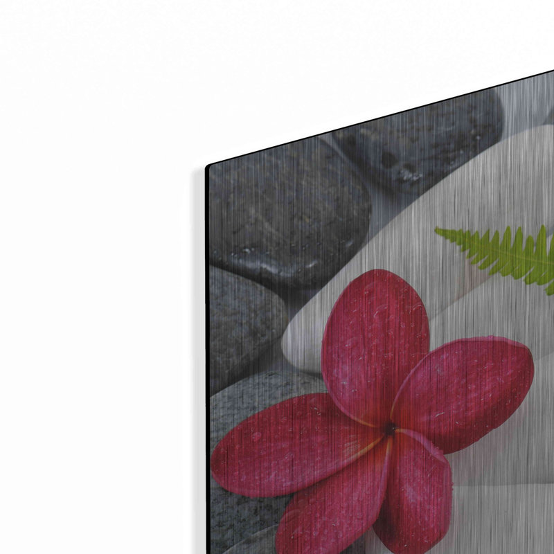 «Wabi-Sabi I», art mural en métal, H 24 po x l 16 po