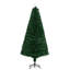 Sapin de Noël artificiel illuminé de 6 pi avec branches réalistes, 24 lumières DEL multicolores, fibre optique et 230 pointes