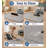 Gray 34 x 22 in waterproof silicone cat litter mat with raised edges that capture litter and protect flooring from urine; the easy-clean design also works for dog areas, sinks, kitchens, and boots.