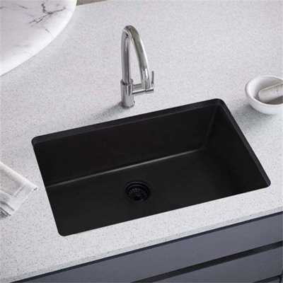 Évier de cuisine encastrable avec accessoires L 32 po x l 19 po