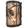 Rustic Lodge 2 - Light Flush Mounted Sconce