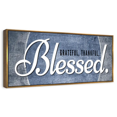 Blessed Inspirational Typography
