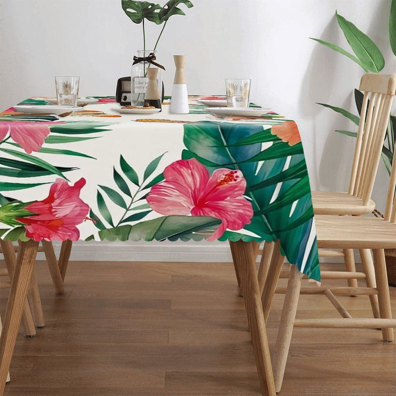 Nappe Tropical Hibiscus Butterfly 60 "x 120"