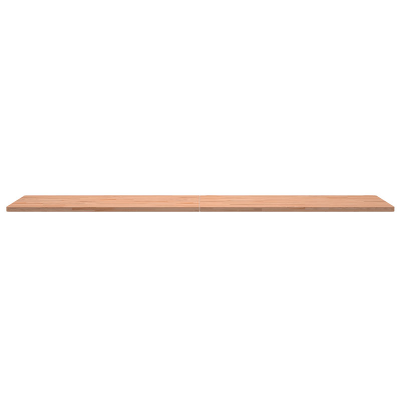 Adeeva Desk Top Solid Wood Beech, 2.5cm H x 200cm W x 55cm D