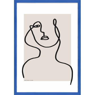 Figure and Form 3 by Romina Gadler - Framed Wall Art