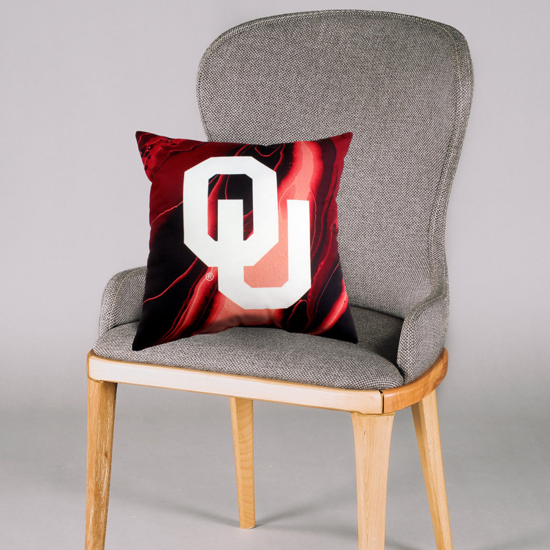 NCAA Throw Pillow, Oklahoma Sooners